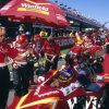 Foto Poster Jacques Villeneuve op de Grid tijdens de GP van Australie, F1 Williams Team 1998