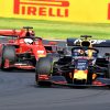 Max Verstappen in gevecht met Vettel