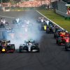 Max Verstappen start foto van de GP van Hongarije 2019