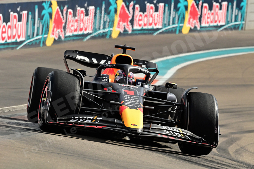 Verfijnen Vermelding Voorwaarde Max Verstappen Actie - GP Miami 2022 | De site vol Formule 1 Foto Posters